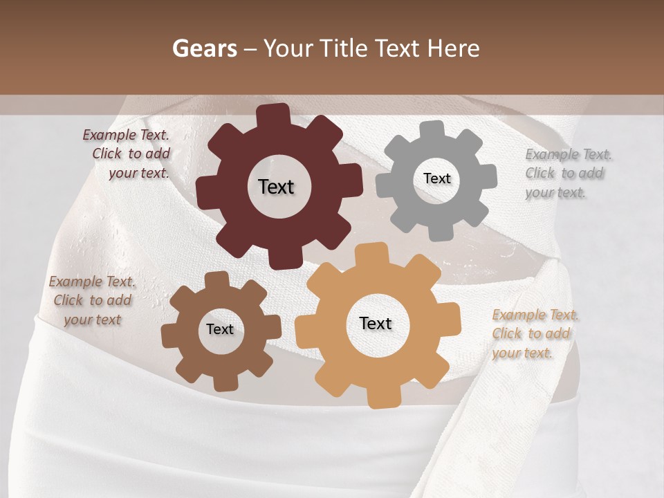 Weight Mask Beautiful PowerPoint Template