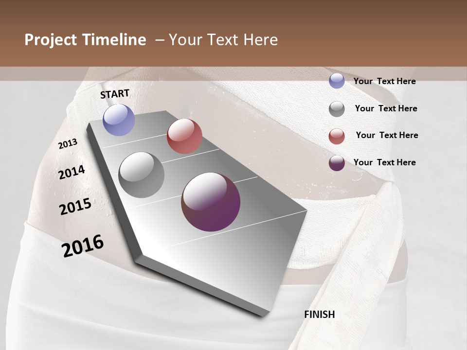 Weight Mask Beautiful PowerPoint Template