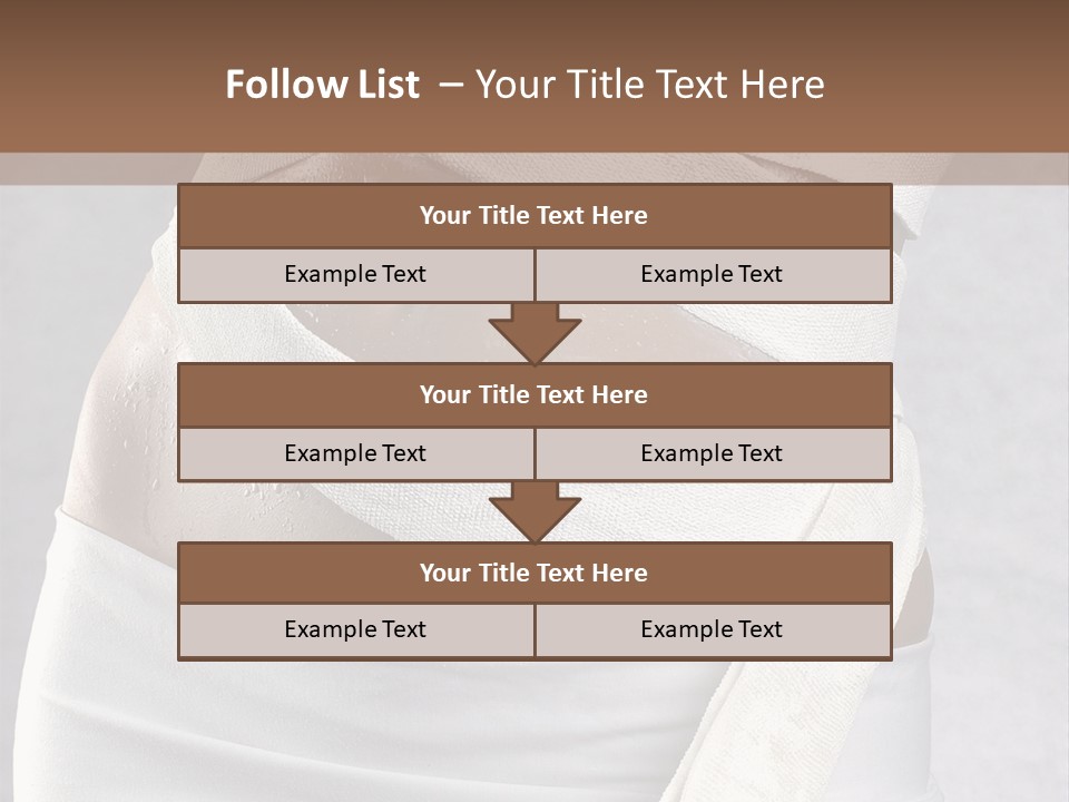 Weight Mask Beautiful PowerPoint Template