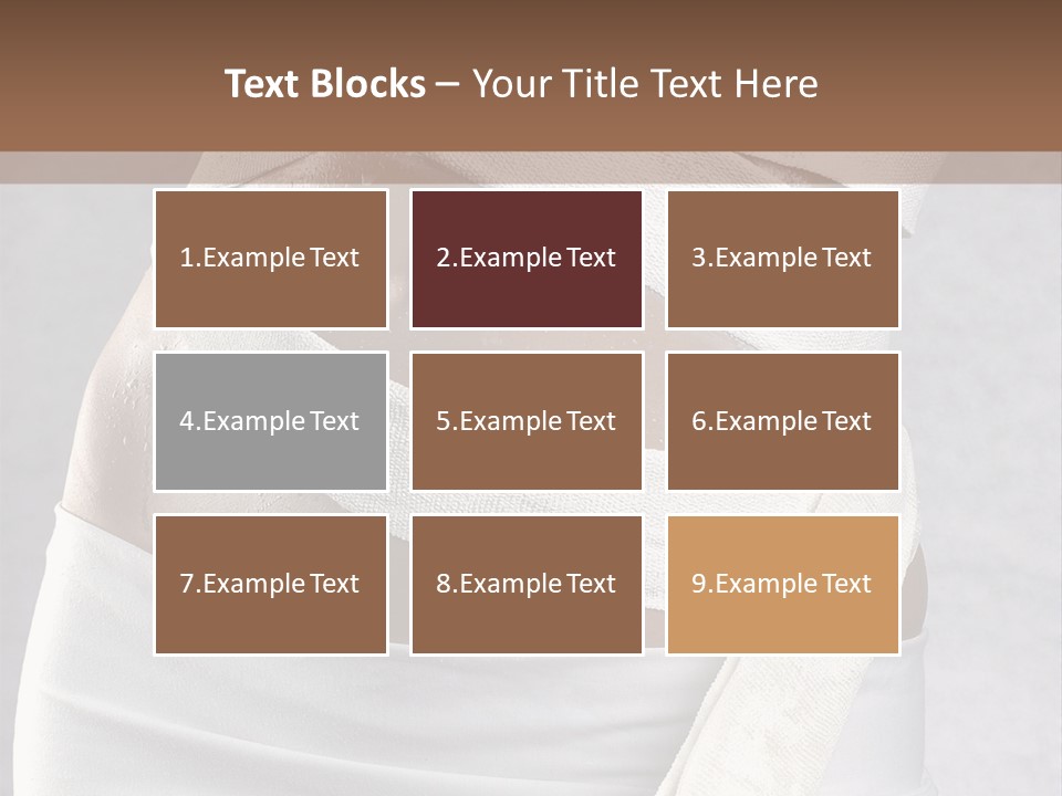 Weight Mask Beautiful PowerPoint Template