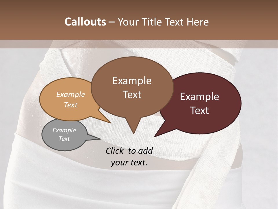 Weight Mask Beautiful PowerPoint Template