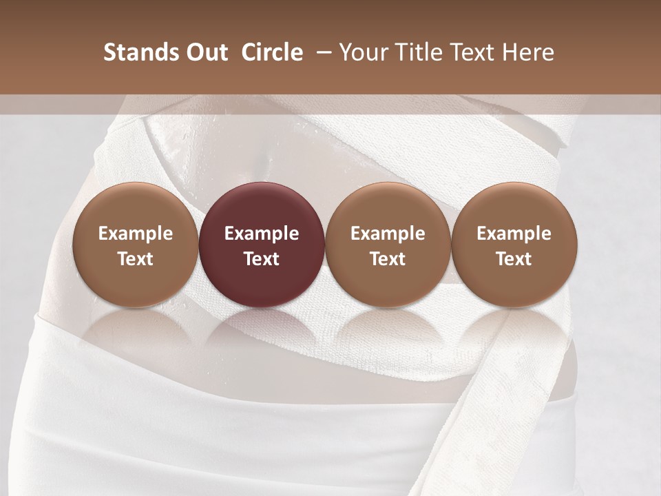 Weight Mask Beautiful PowerPoint Template