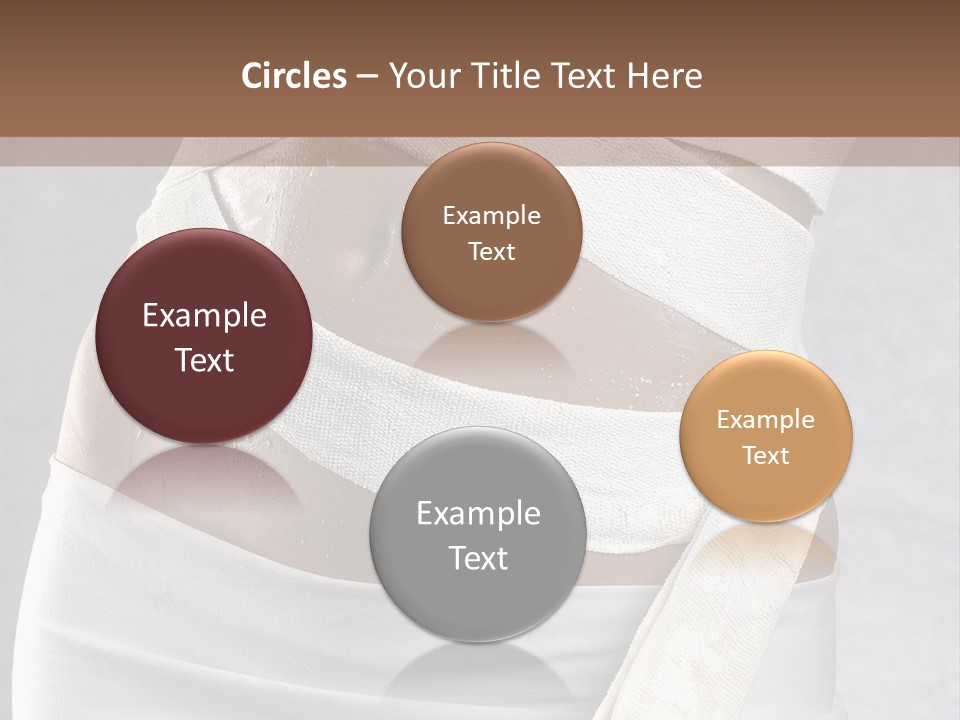 Weight Mask Beautiful PowerPoint Template