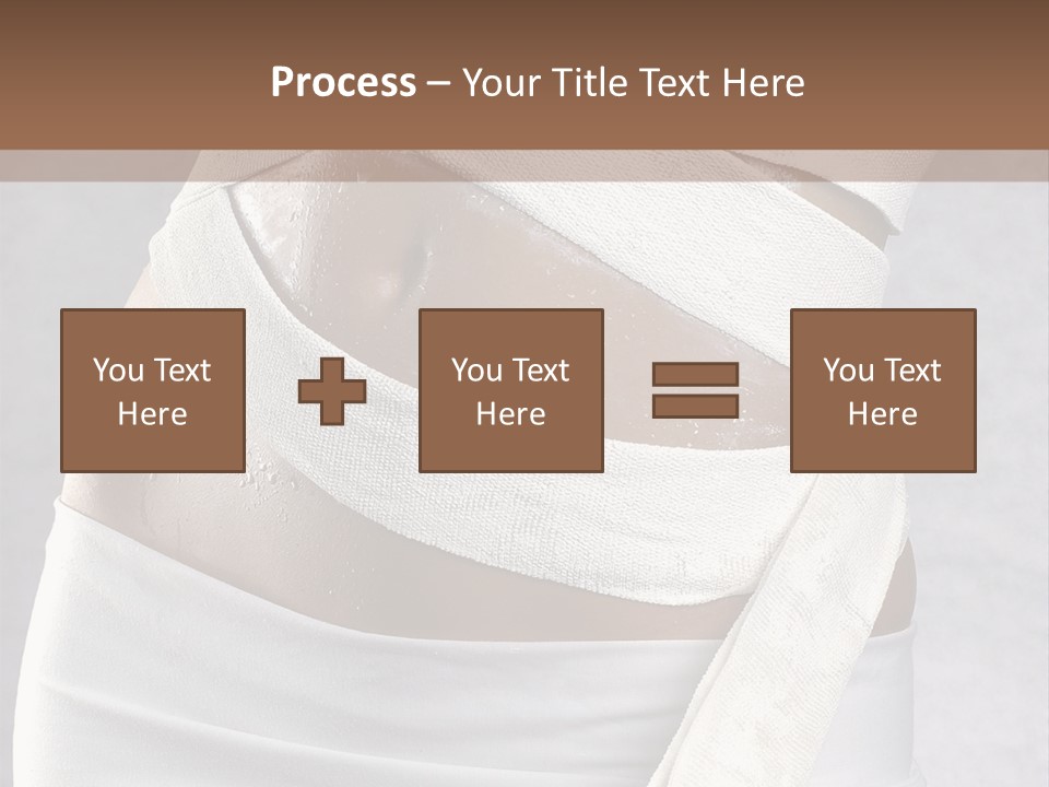 Weight Mask Beautiful PowerPoint Template