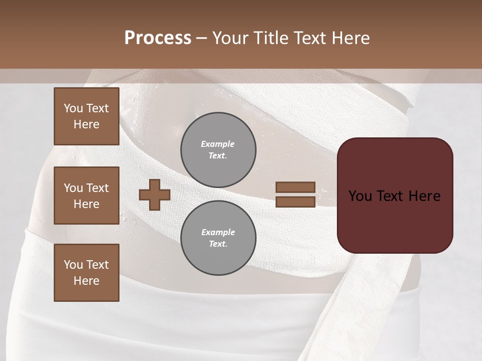 Weight Mask Beautiful PowerPoint Template