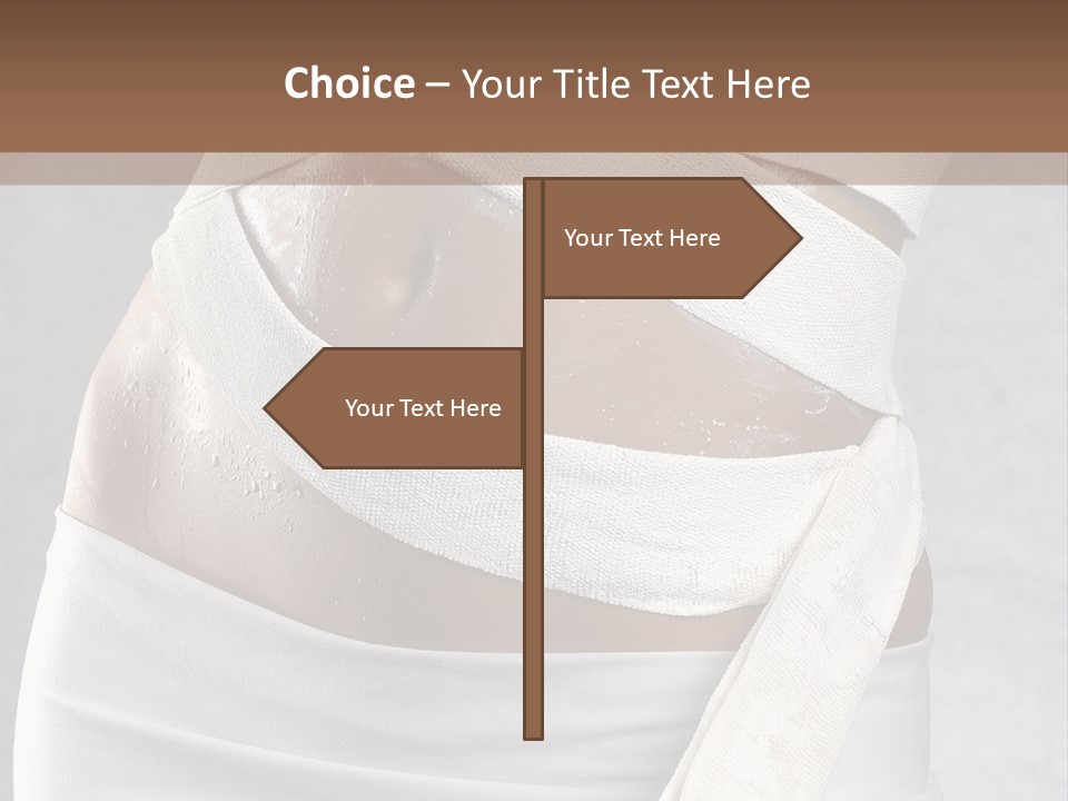 Weight Mask Beautiful PowerPoint Template