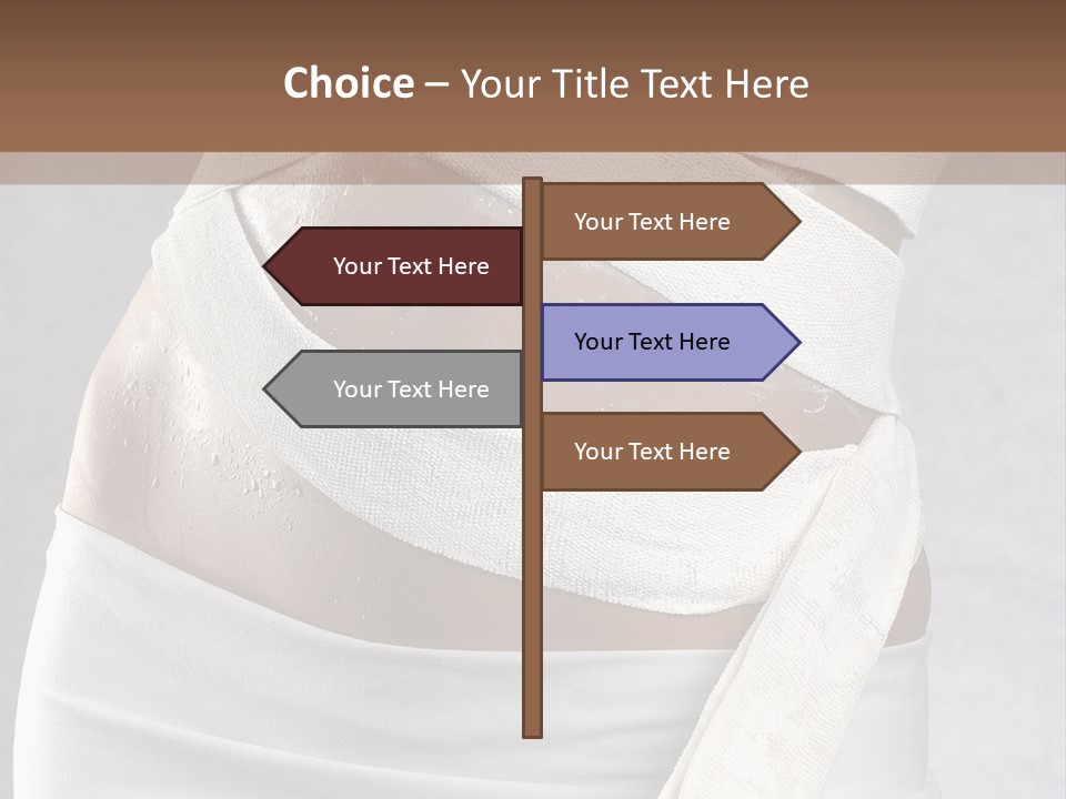 Weight Mask Beautiful PowerPoint Template
