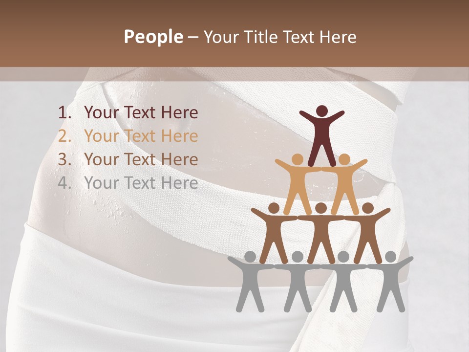 Weight Mask Beautiful PowerPoint Template