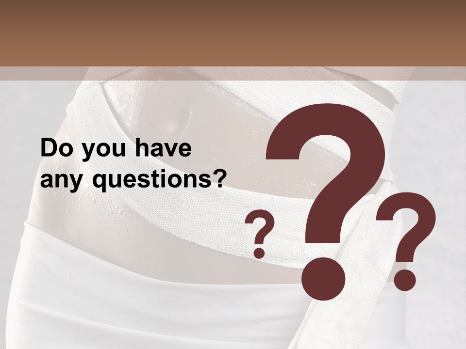 Weight Mask Beautiful PowerPoint Template