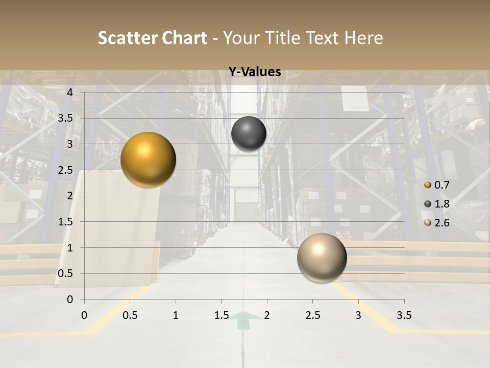 Shipping Wholesale Shelves PowerPoint Template