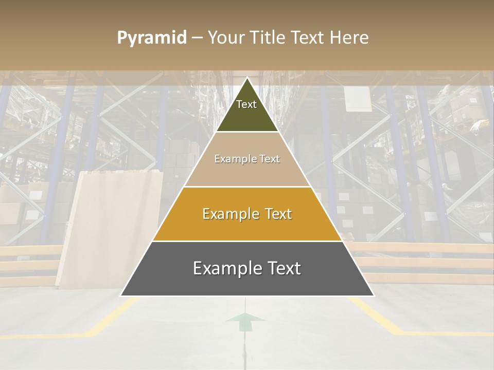 Shipping Wholesale Shelves PowerPoint Template
