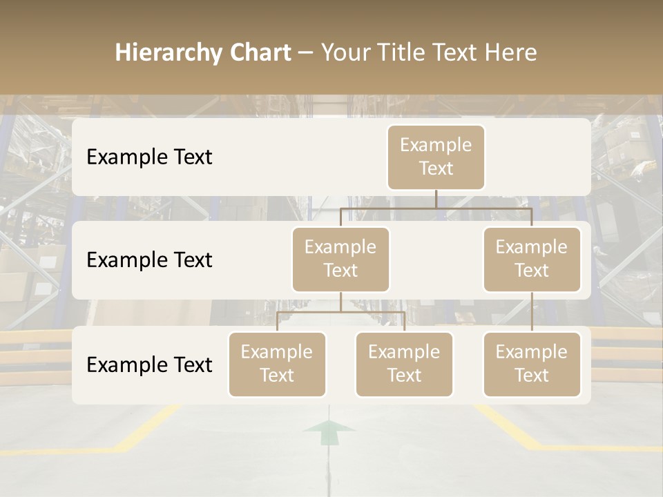 Shipping Wholesale Shelves PowerPoint Template