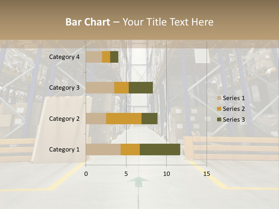 Shipping Wholesale Shelves PowerPoint Template