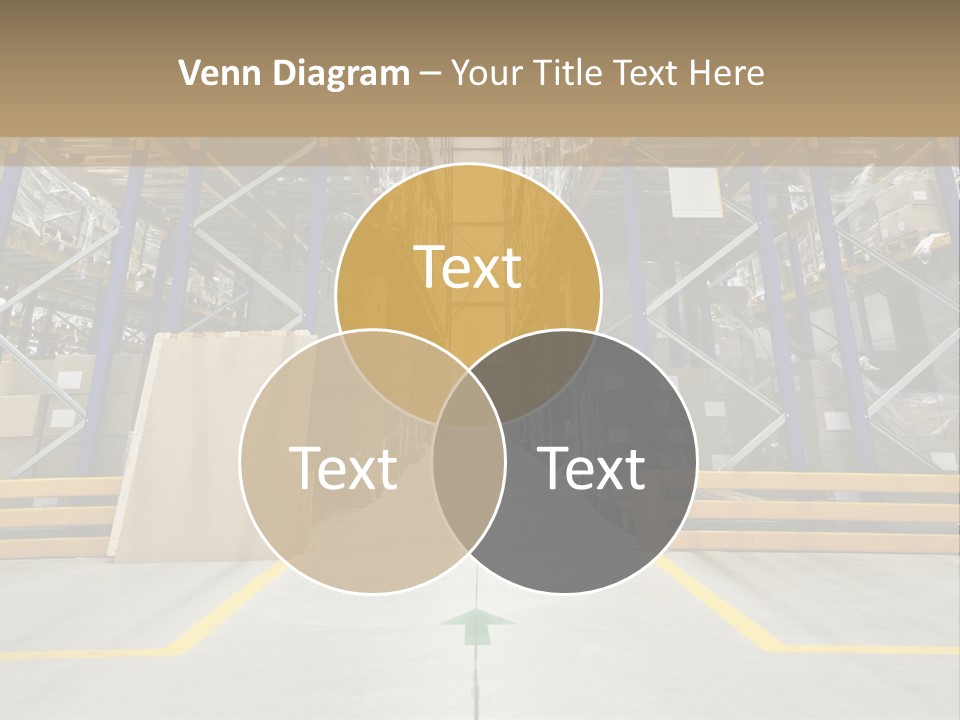 Shipping Wholesale Shelves PowerPoint Template