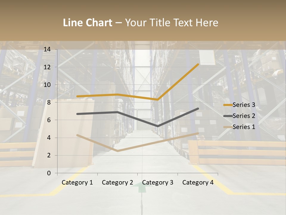 Shipping Wholesale Shelves PowerPoint Template