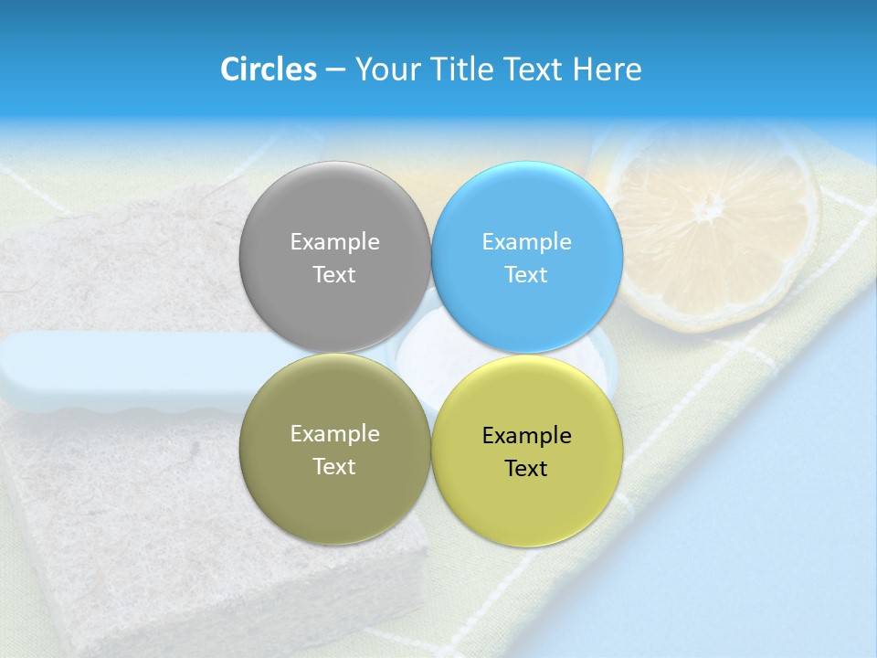 Clean Soda Lemon PowerPoint Template