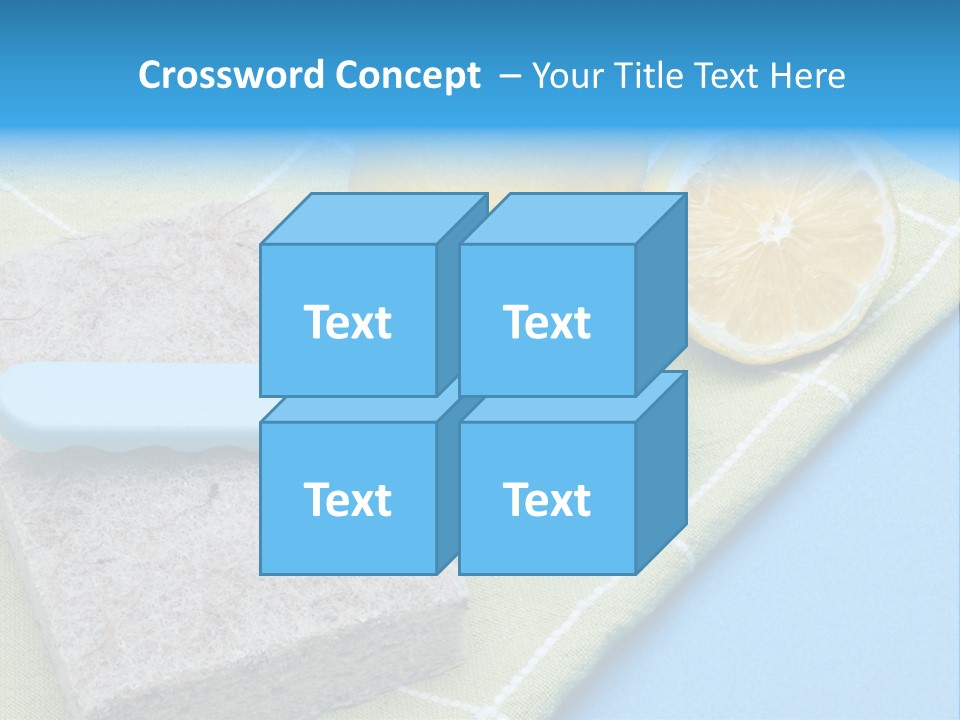 Clean Soda Lemon PowerPoint Template