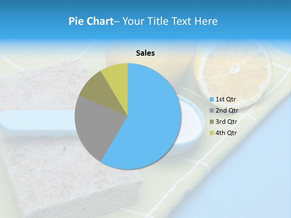 Clean Soda Lemon PowerPoint Template