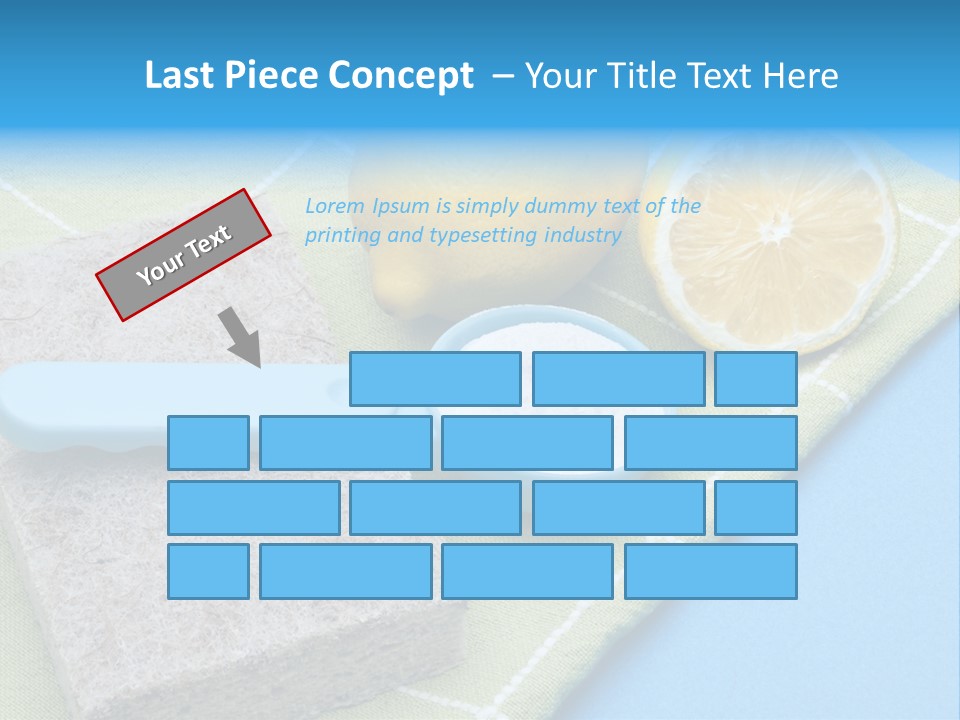 Clean Soda Lemon PowerPoint Template