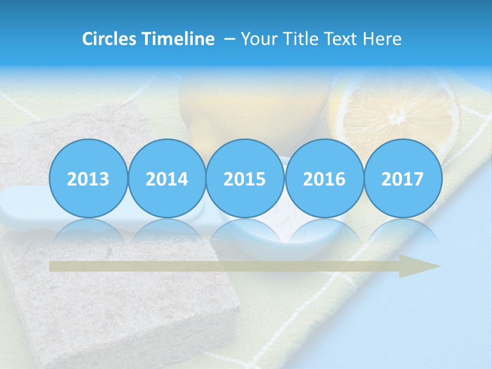 Clean Soda Lemon PowerPoint Template