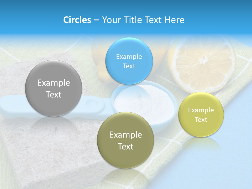 Clean Soda Lemon PowerPoint Template