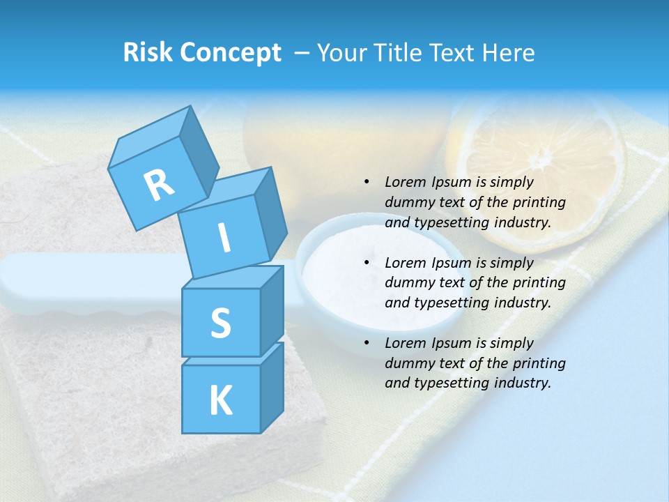 Clean Soda Lemon PowerPoint Template