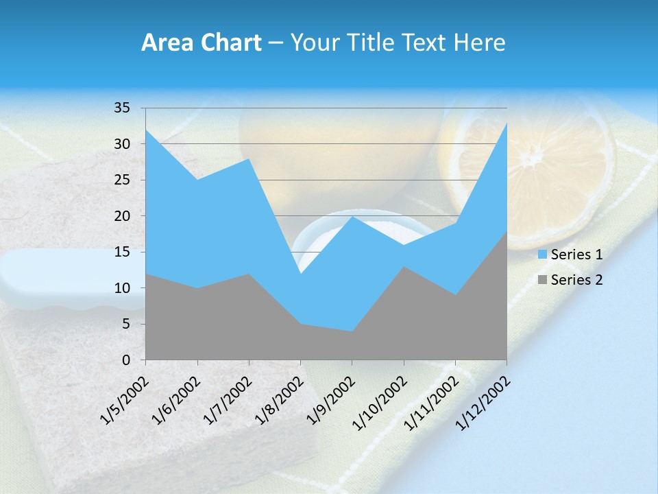 Clean Soda Lemon PowerPoint Template