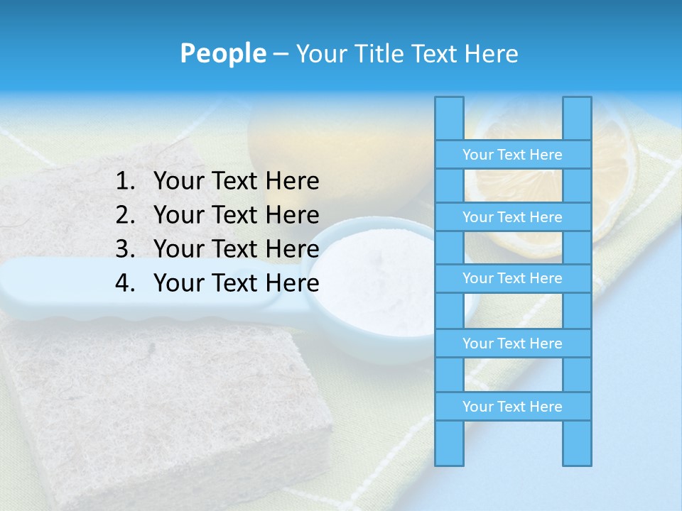Clean Soda Lemon PowerPoint Template