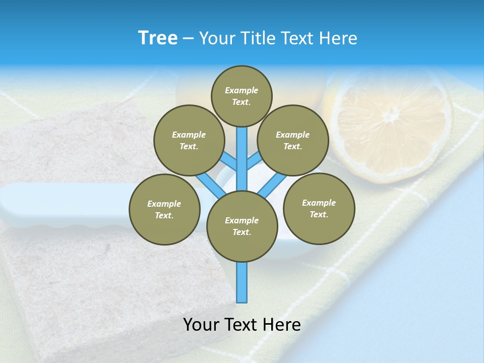 Clean Soda Lemon PowerPoint Template