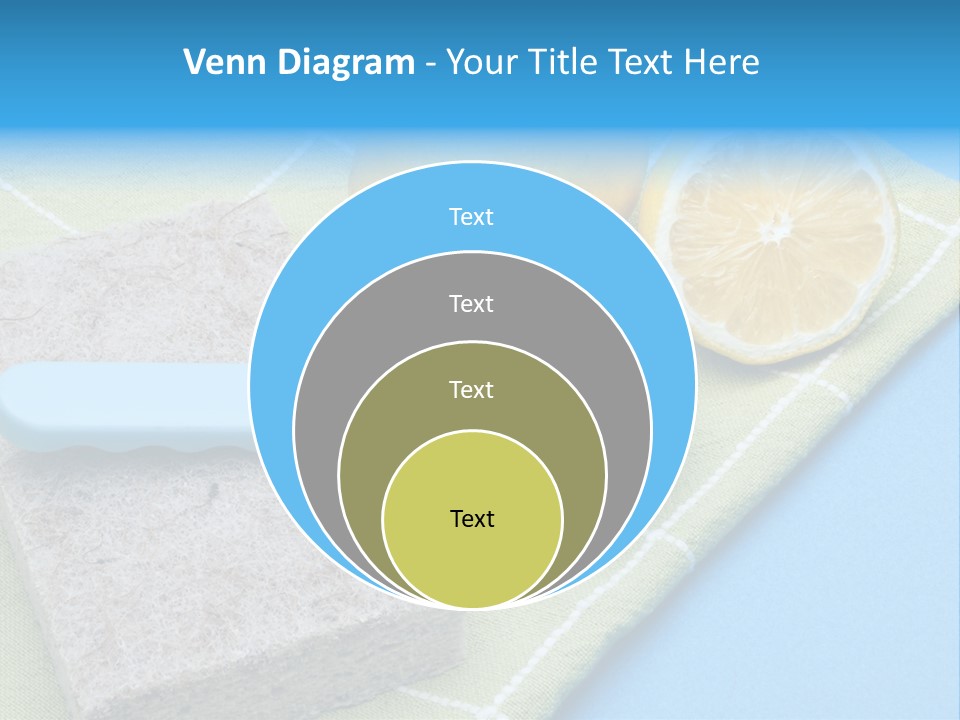 Clean Soda Lemon PowerPoint Template