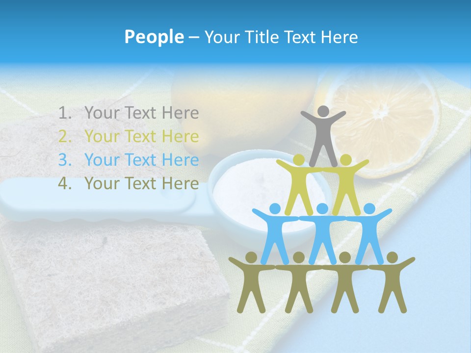 Clean Soda Lemon PowerPoint Template