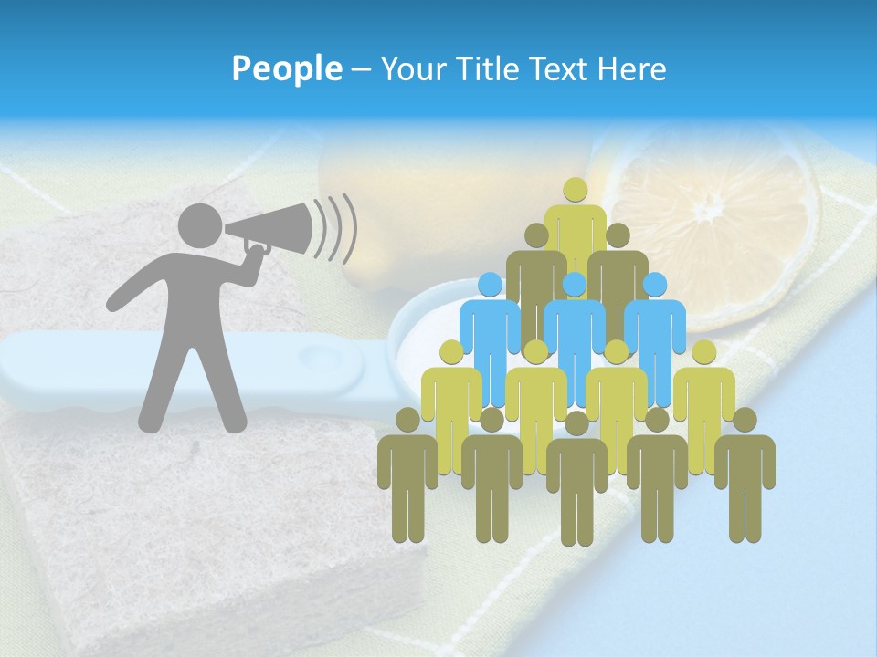 Clean Soda Lemon PowerPoint Template