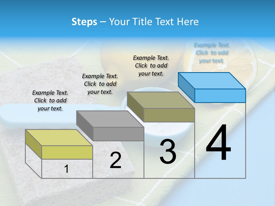 Clean Soda Lemon PowerPoint Template