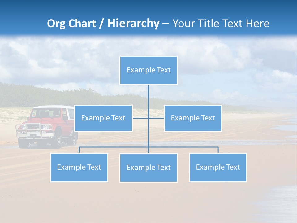 Noosaville Sand Sky PowerPoint Template