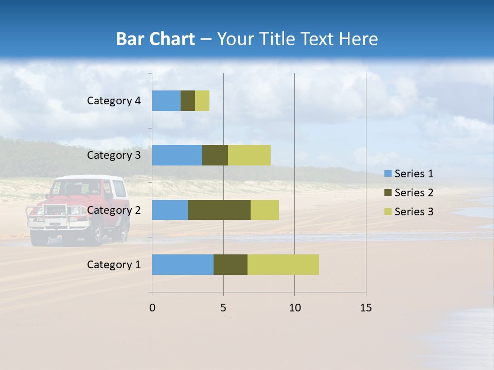 Noosaville Sand Sky PowerPoint Template