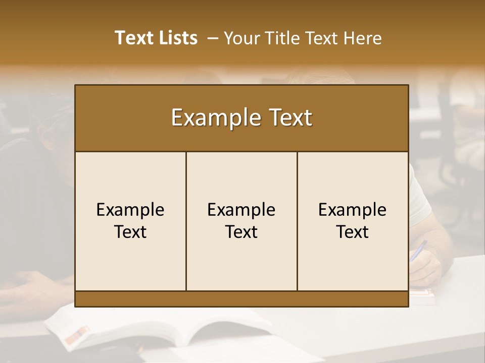 Problem Concentration Reference PowerPoint Template