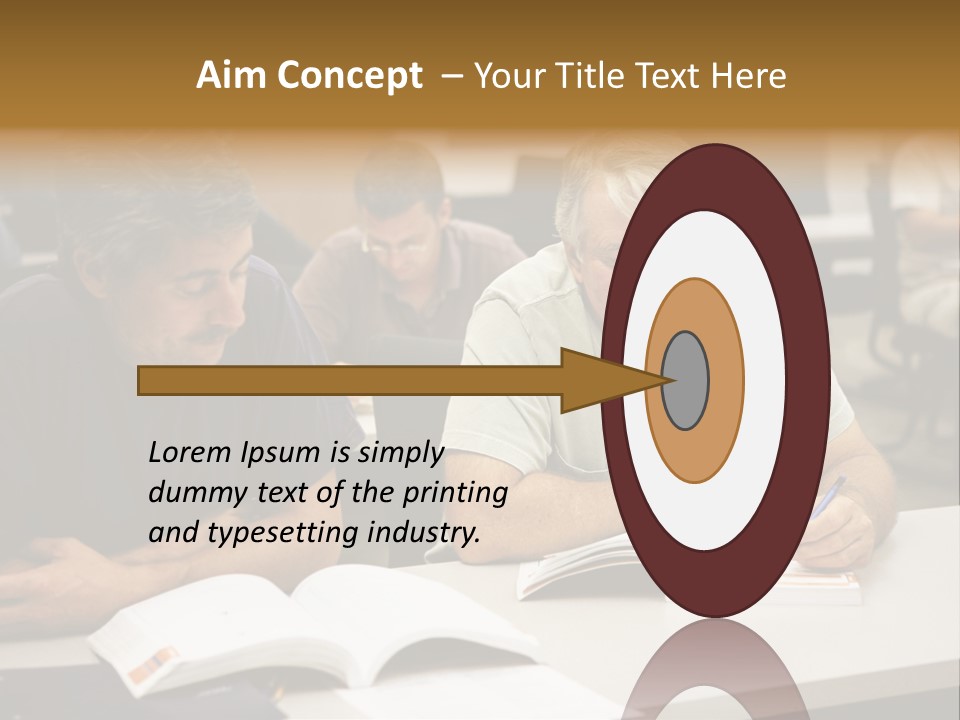 Problem Concentration Reference PowerPoint Template