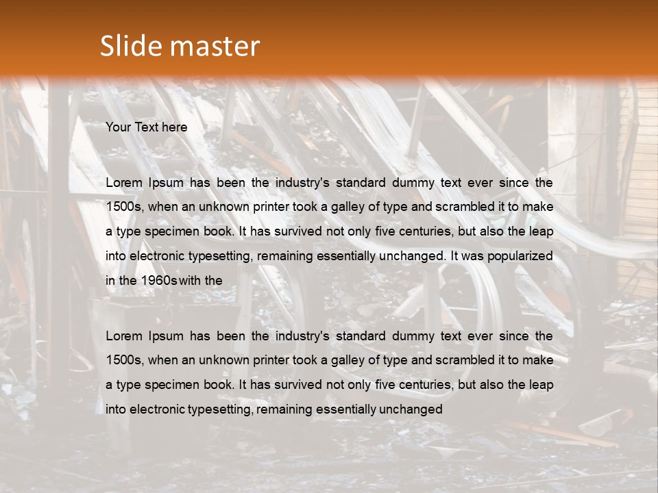 Riot Movie Market PowerPoint Template