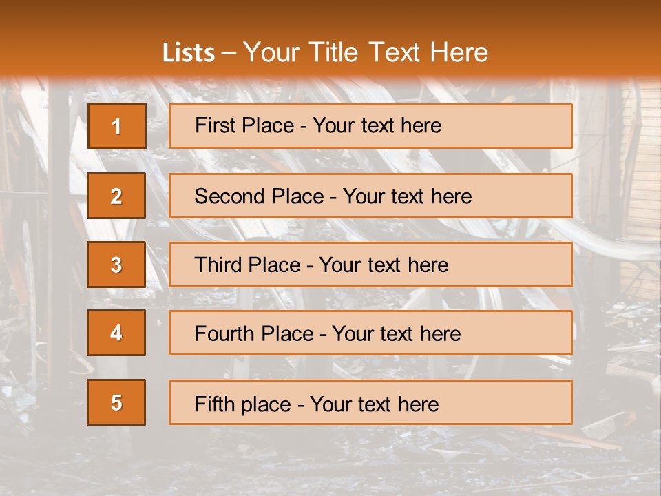 Riot Movie Market PowerPoint Template