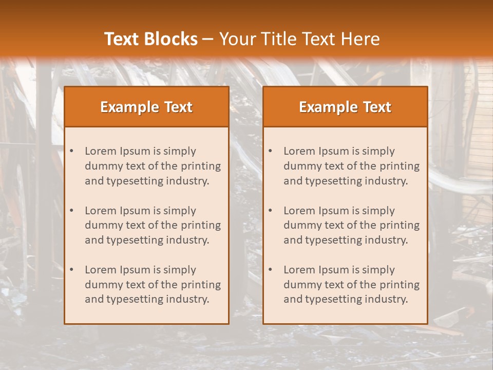 Riot Movie Market PowerPoint Template