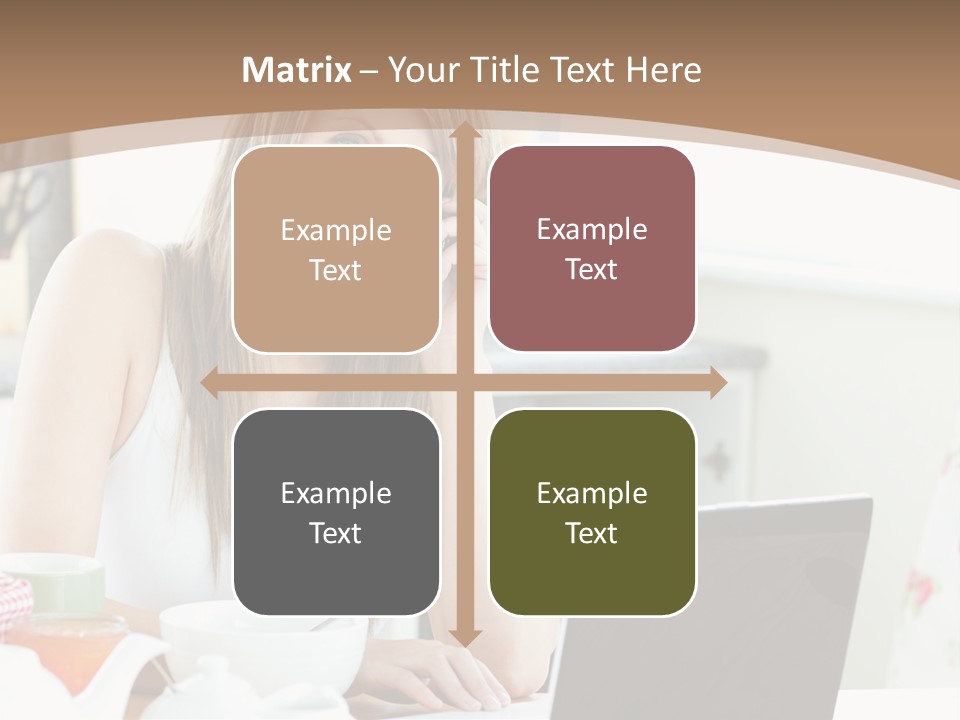 Computer Charming Wifi PowerPoint Template