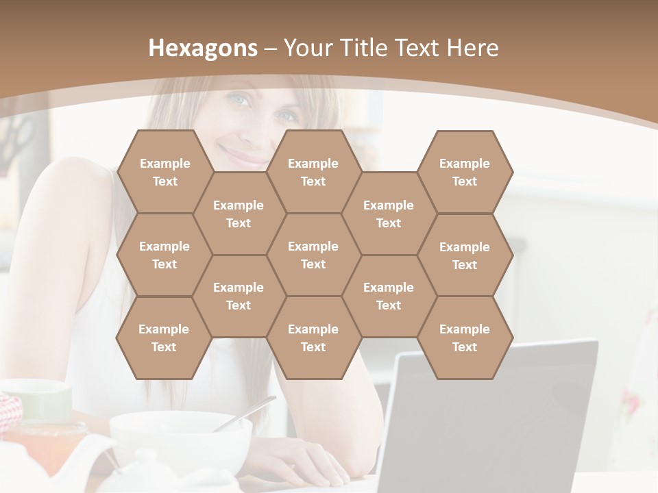 Computer Charming Wifi PowerPoint Template