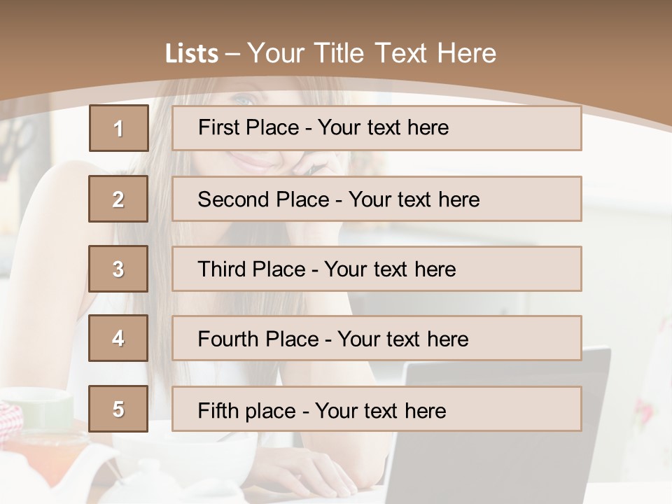 Computer Charming Wifi PowerPoint Template