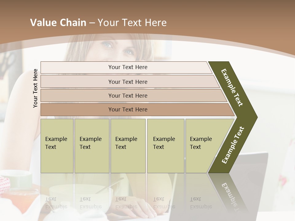Computer Charming Wifi PowerPoint Template