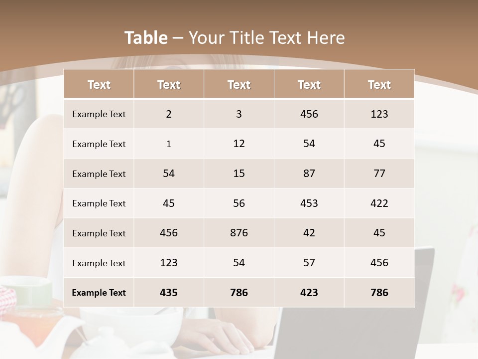 Computer Charming Wifi PowerPoint Template