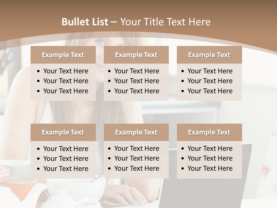 Computer Charming Wifi PowerPoint Template