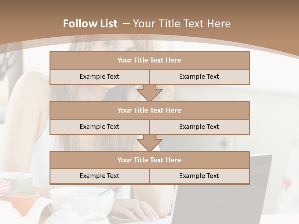 Computer Charming Wifi PowerPoint Template