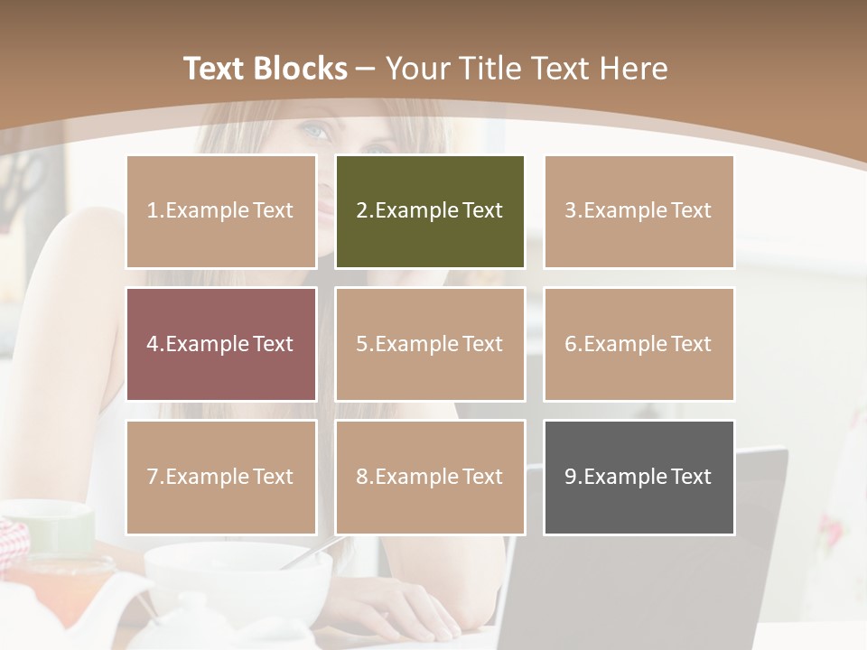 Computer Charming Wifi PowerPoint Template