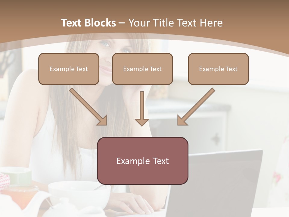 Computer Charming Wifi PowerPoint Template
