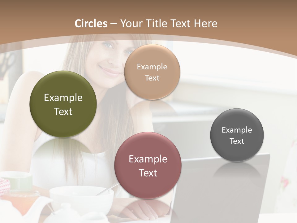 Computer Charming Wifi PowerPoint Template